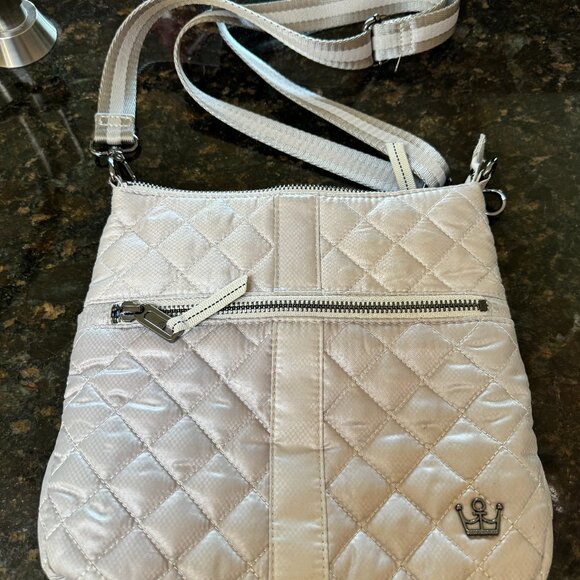 Oliver Thomas Handbags - Oliver Thomas Champagne Crossbody